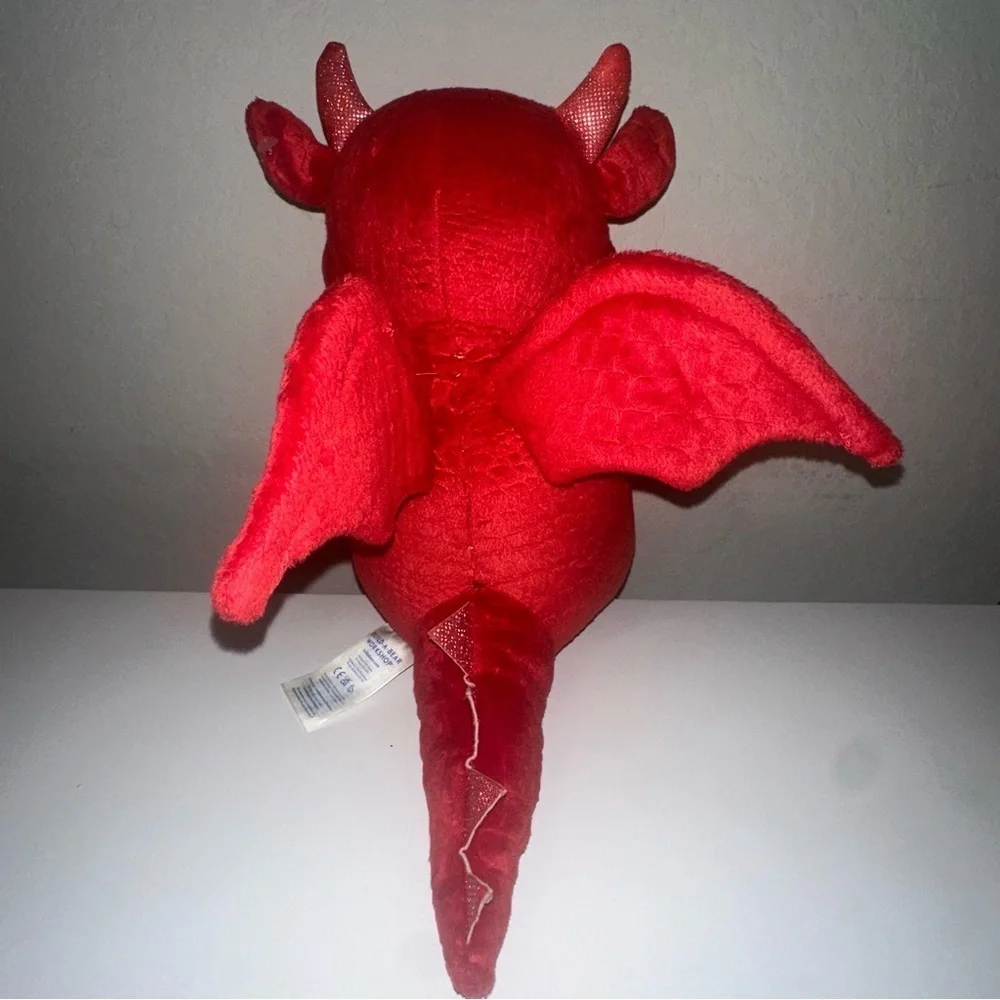 Build A Bear Magic Quest Red Dragon Ellie Plush Great Wolf Lodge Exclusive Plush - Picture 2 of 10